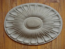 Fassaden-Stuckrosette 100-128B Stuck Schmuckelement für Aussenfassade aus Beton