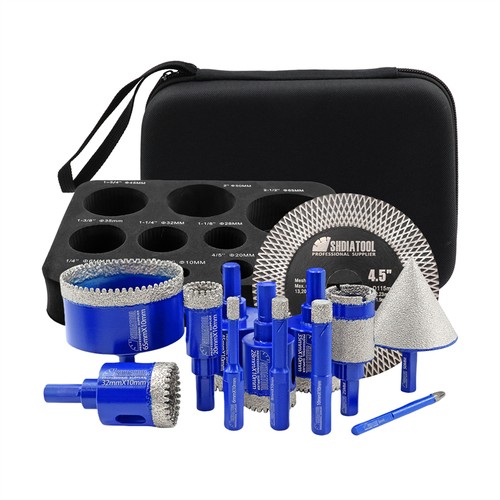 Diamond drill bit set piece - diamond,