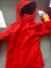 Premium Skijacke für Mädchen von Lasse KJUS, Größe 164, gebraucht wie neu, rot