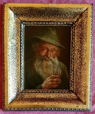 Originales Ölgemälde "DER FÖRSTER" von Ernst Brüggemann im Originalrahmen ca1935