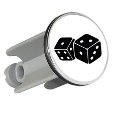 Waschbeckenstöpsel Würfel