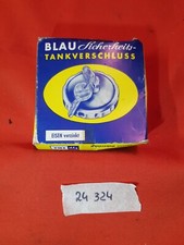 BLAU Sicherheits Tankverschluss Oldtimer LKW, Tankdeckel 11,5cm - NOS