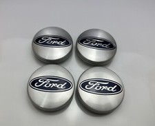 Abdeckung Nabenkappe Nabendeckel 54mm Radkappe Silber NEU+.4x FORD 