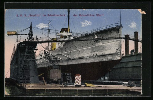 Kriegsschiff sms seydlitz - sms,
