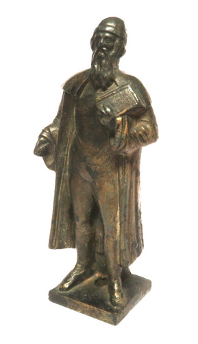Antike gusseisen figur - gusseisen, figur/