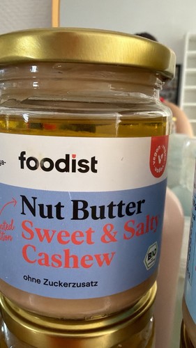 Foodist nut butter - butter, sweet