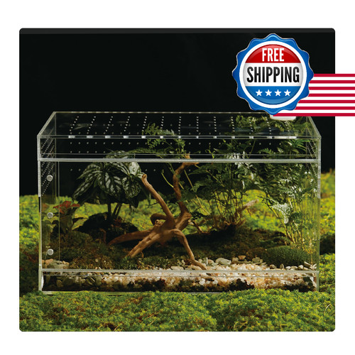 Acrylic terrarium for reptiles - terrarium,