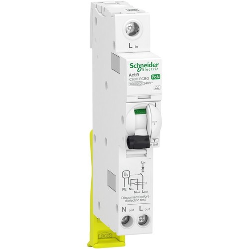 Schneider acti9 10a rcbo - schneider,