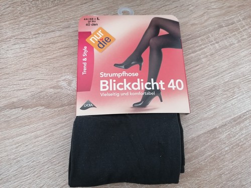 Feinstrumpfhose blickdicht - blickdicht, 40