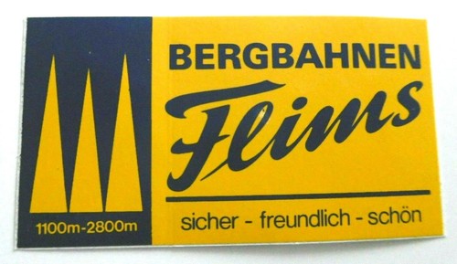 Souvenir aufkleber flims - souvenir-aufkleber,