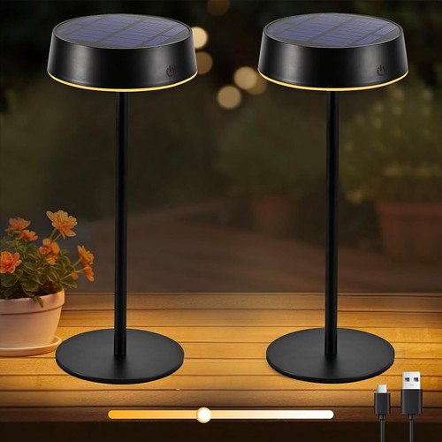 Solar tischlampe kabellose led - solar,