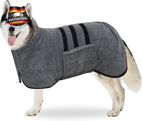 Hundebademantel aus - hundebademantel,