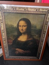 Gerahmtes Puzzle Bilderrahmen Mona Lisa Leonardo da Vinci