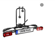 EUFAB Heckträger »Crow Plus«, für 2 Räder, Abklappmechanismus, abschließbar...