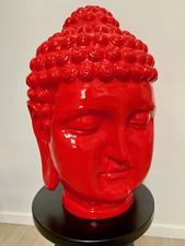 BUDDHA, KOPF DESIG 55 cm GROß