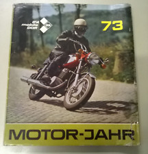 1973 Original DDR MOTOR - JAHR Buch / Transpress Verlag / Motorjahrbuch der DDR