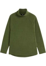 Umstands-Pullover Stillpullover Gr. 44/46 Dunkelkhaki Damen Langarm-Pulli Neu