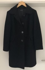 Mantel Gr.42 schwarz Joseph Janard Schurwolle 