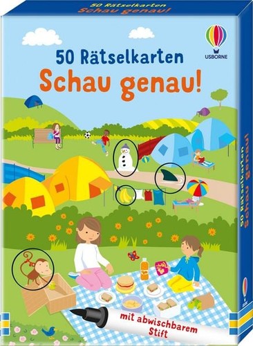 Rätselkarten schau genau - 50,