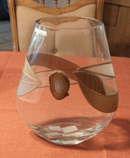 Dekorative Glasvase von