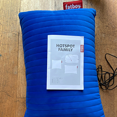 Fatboy hotspot heizkissen blau - hotspot,