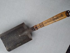 Kohlenschaufel, Vintage, ca. 38 cm, mit Öse zum hängen