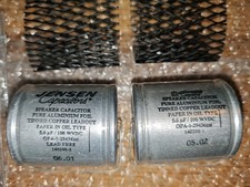 Jensen Ölpapier Kondensator "Alu" 5,6μF  (100V) Paar
