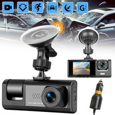 Auto Dual Kamera Dashcam Video