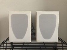 Stereo 2x Lautsprecher Boxen Weiß