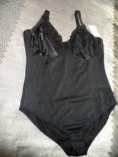 Bodyshaper  Cups ohne Bügel mit Spitze   Naturana Gr 85 D schwarz