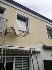 Technisat Multytenne-Quattro-System Satman 850 beige + Halterung 4 Quattro-LNB