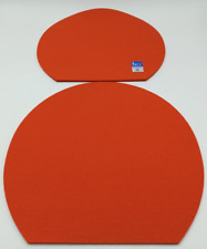 Stuhl Sitzauflage Hey-Sign Filz 2 Stück Schurwolle 37 x 39 cm x 5 mm Mango 