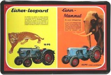 Blechschild 20x30 Eicher