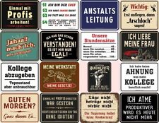 Sprüche Magnet-Schild