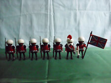Playmobil Rotröcke 7 Stück; Garde Soldaten Kolonial Armee Indische Wache A37