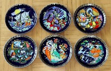 6 Wandteller ROSENTHAL SINDBAD