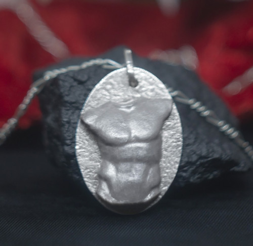 Diadumenos torso bronze silber - diadumenos,