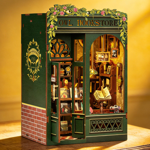 Holzpuzzles booknook diy - holzpuzzles,