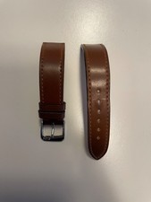 Uhren Armband Rios 1931 Leder Shell Cordovan Braun Cognac 18mm