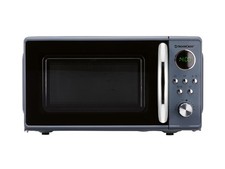 SILVERCREST® Mikrowelle »SMWC 700 D1«, im Retro-Design, anthrazit - B-Ware 