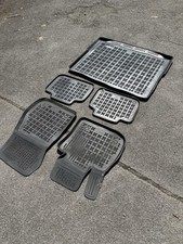  Kompl. Allwetter-Matten | Fußmatten-Set incl. Kofferraummatte für BMW X1 F48 