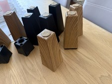 Möbelbeine Set Holz 15cm