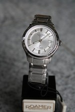 Neu! Roamer SwissMade Automatic R-MATIC III silber STP1-11 wie ETA 2824II