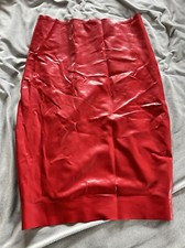 Latex Bleistift rocke Rot S