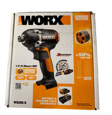 Worx WX292.9 Akku-Schlagschrauber ohne Akku und Ladegerät