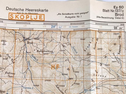 Deutsche heereskarte 1943 - deutsche,