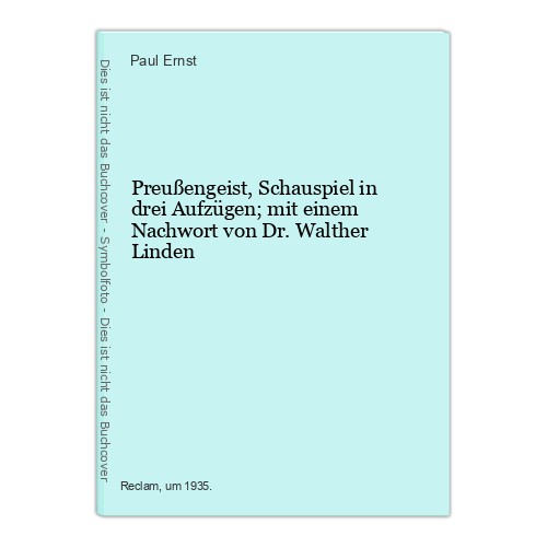 Preußengeist schauspiel - preußengeist,schauspiel, in