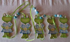 Holz Dekohänger Frosch Länge