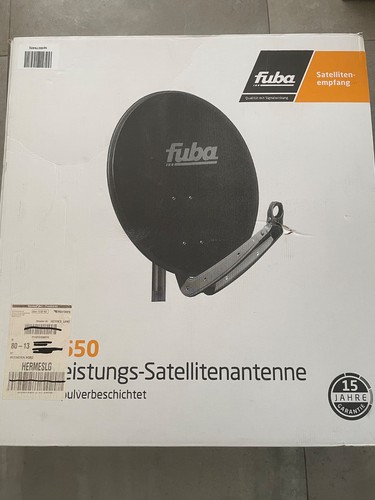 Fuba daa 650 sat alu - 650, antenne