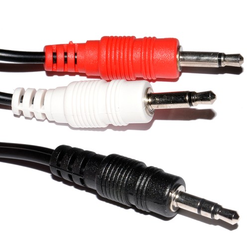 5mm stereo stecker - stereo, zu